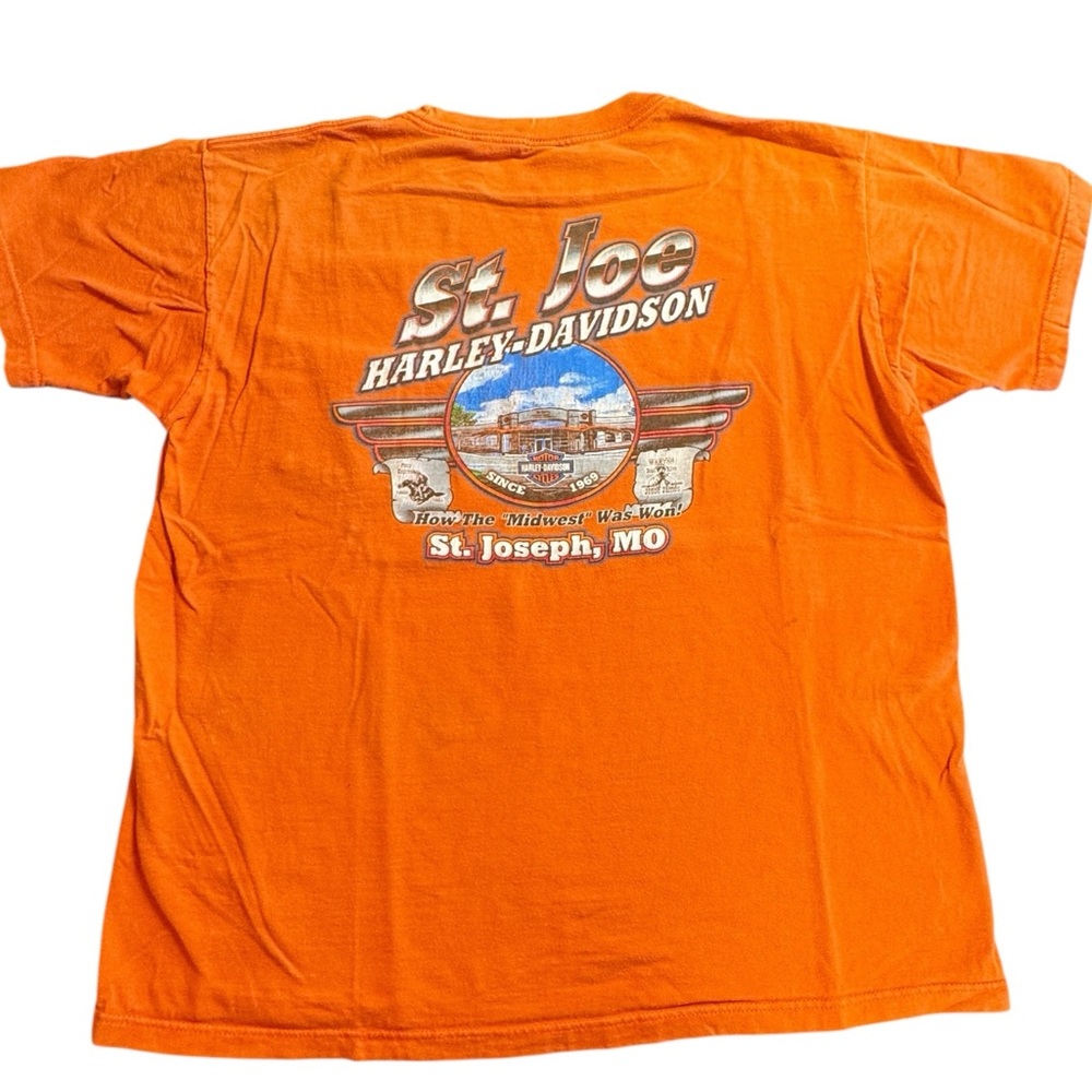 Vintage RARE! Harley-Davidson "How the MidWest Was Won" Made in USA Tee Men’s XL